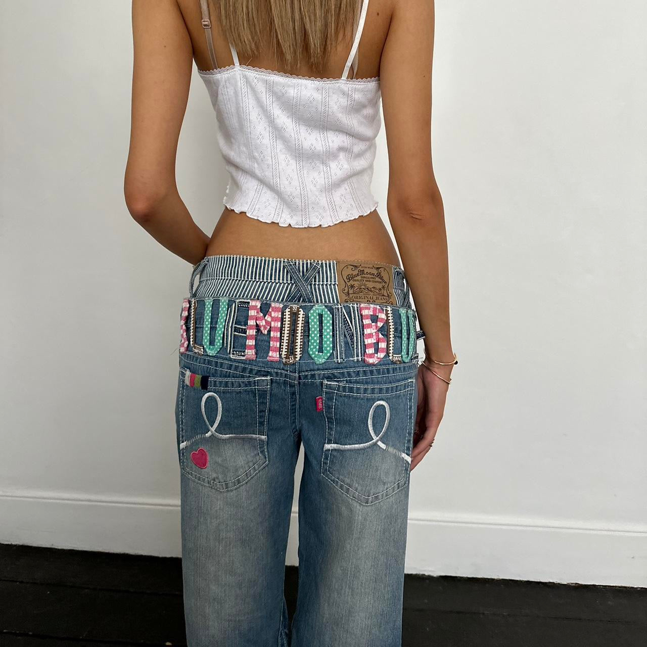 Vintage rare 90s surf girl jeans