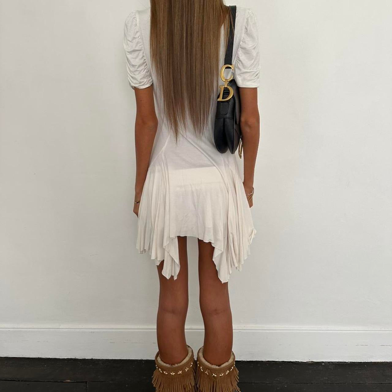 Vintage 90’s butterfly mini dress/ top