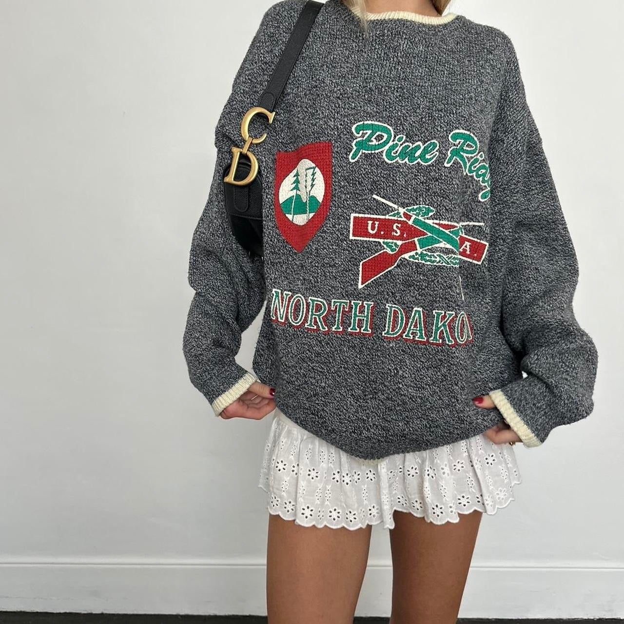 Vintage knitted country sweater