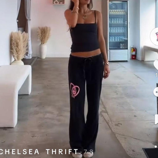 Vintage 2000’s Victorias Secret black sweatpants