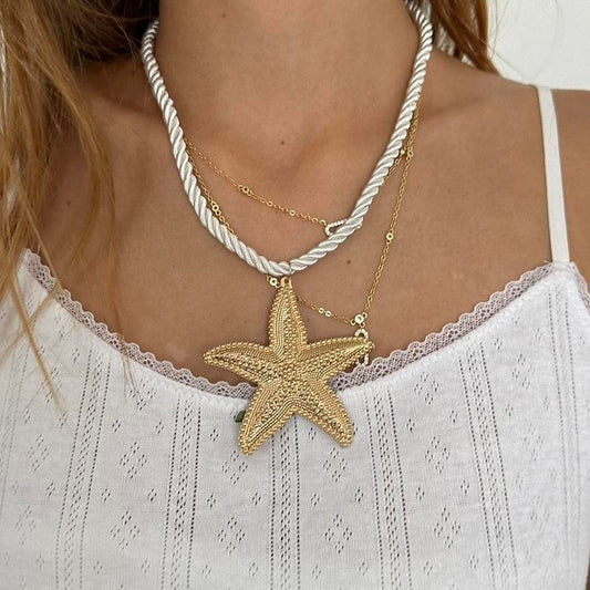 Vintage starfish necklace 🌴