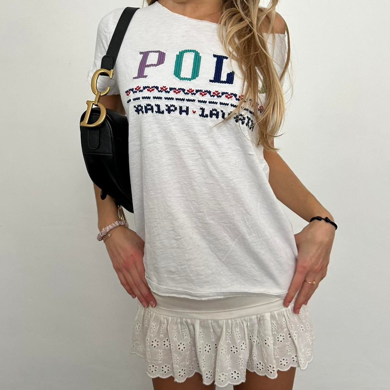 Vintage 90’s Polo Ralph Lauren off the shoulder top