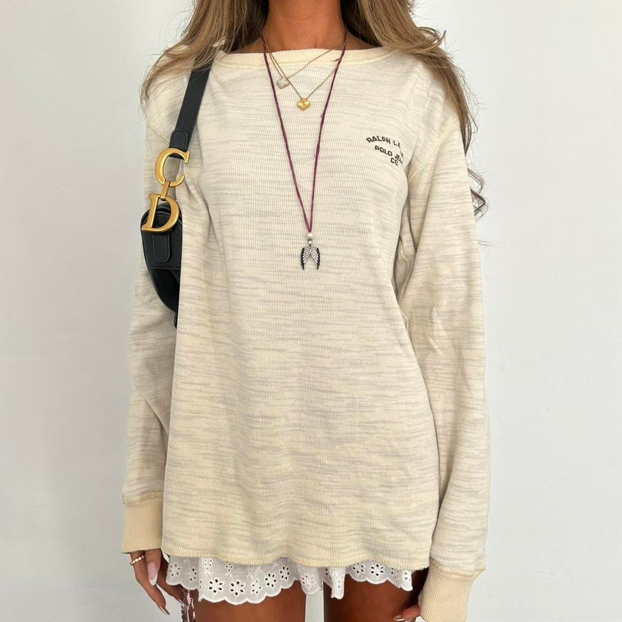 Vintage 90s Ralph Lauren long sweater top