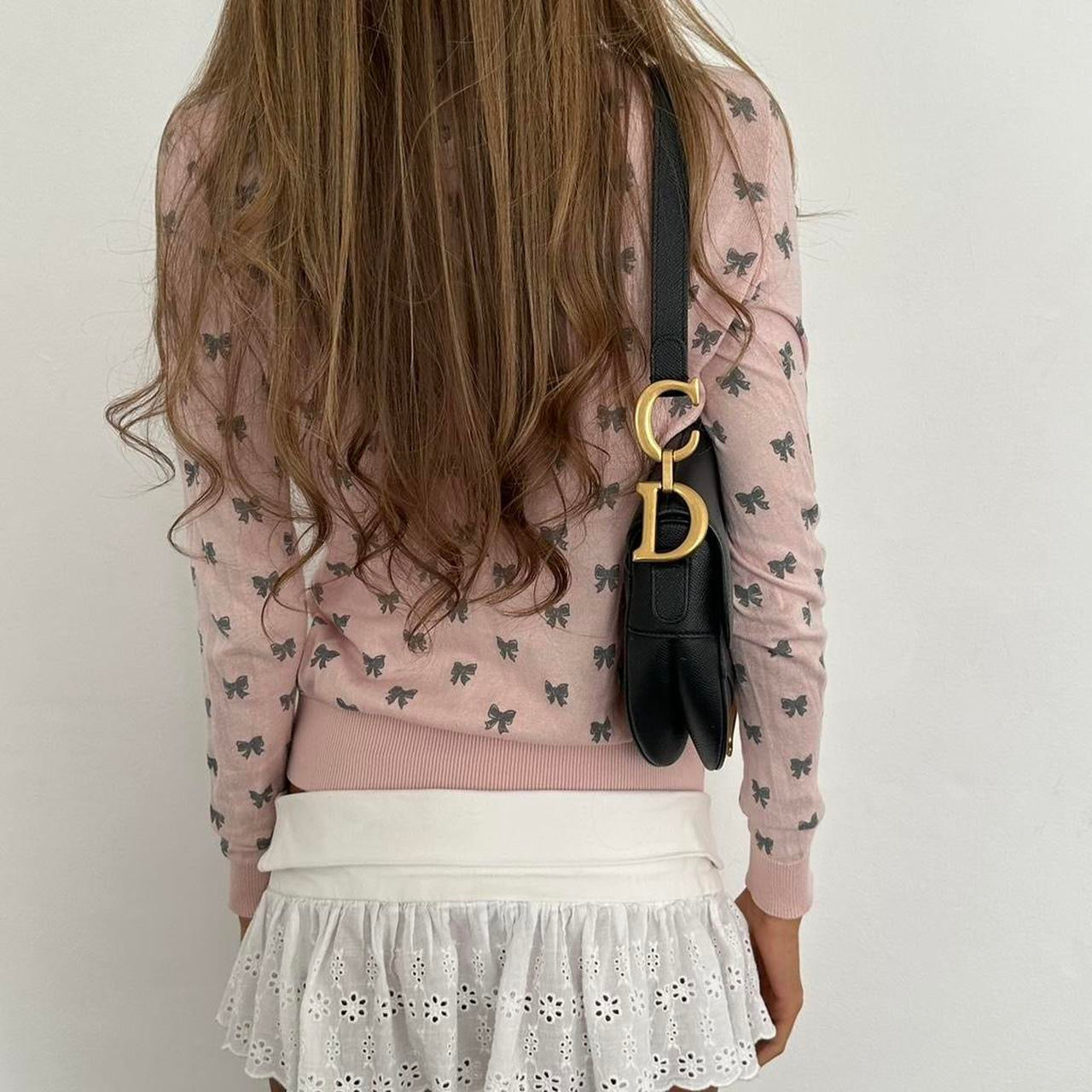 Vintage 2000s pink cardigan top