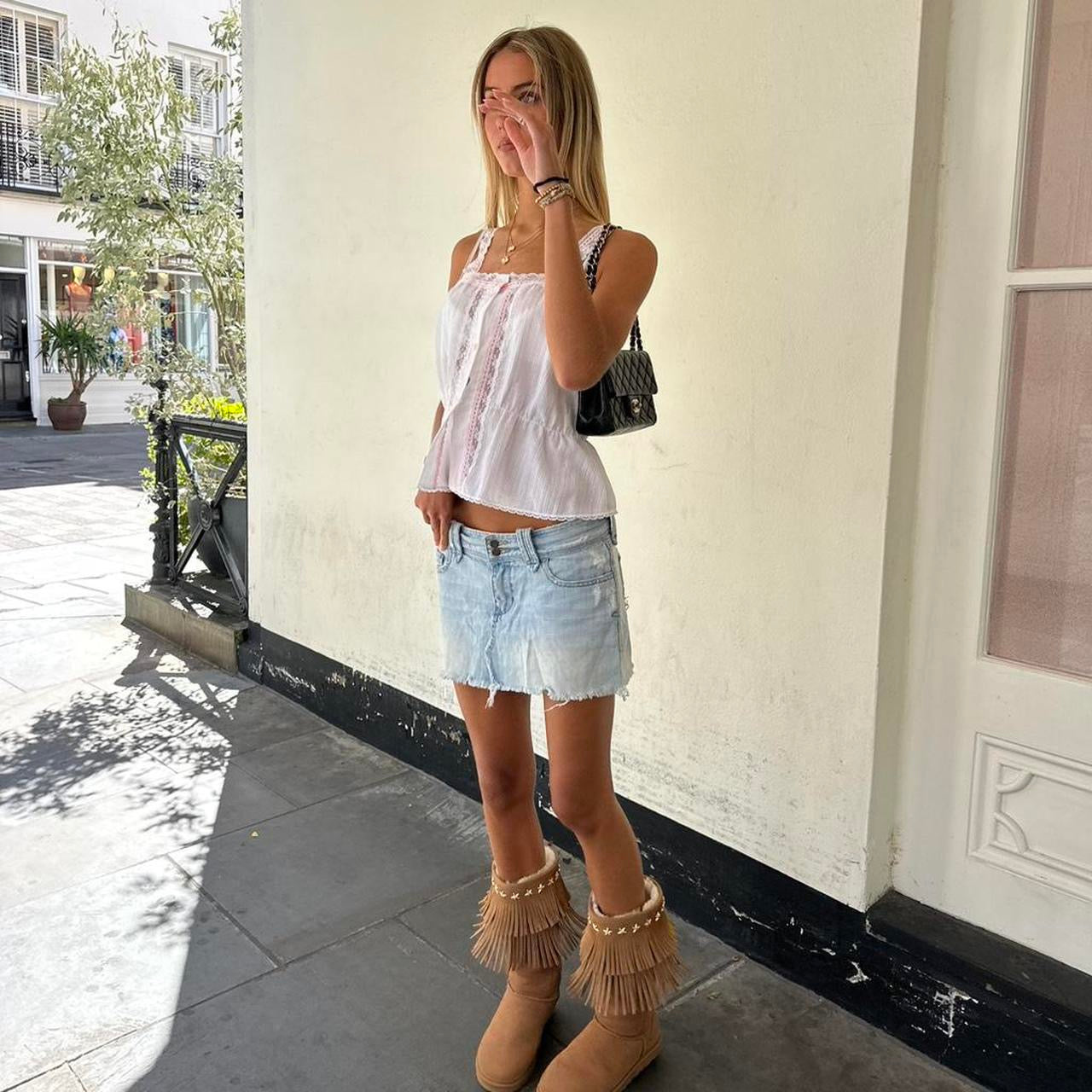 Vintage 90’s lace cami top