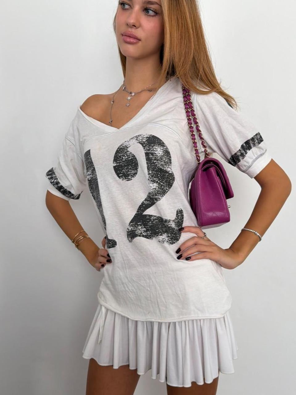 Vintage 00’s soft jersey oversized top