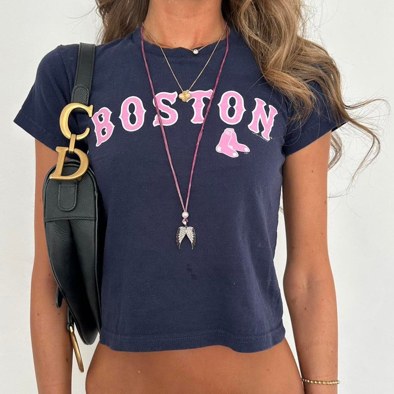 Vintage Boston graphic baby tee