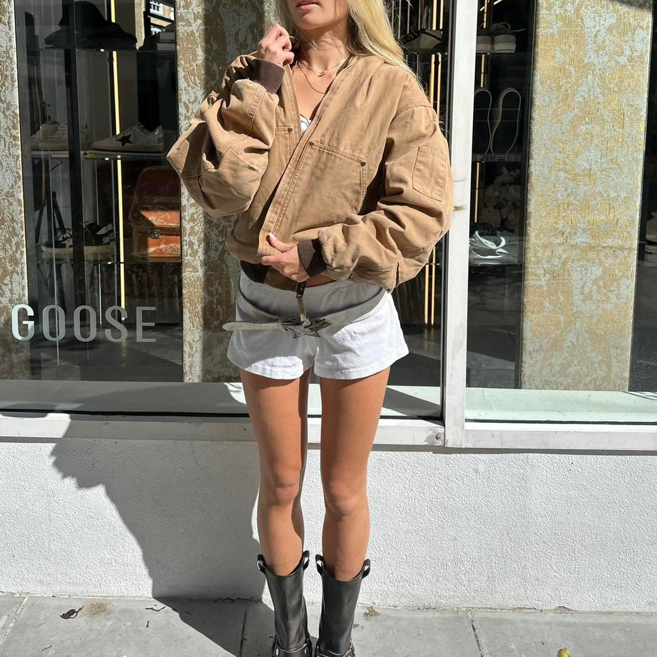 Vintage 90’s brown workwear jacket