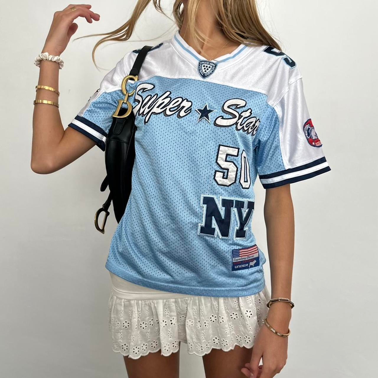 Vintage 90’s rare New York blue jersey