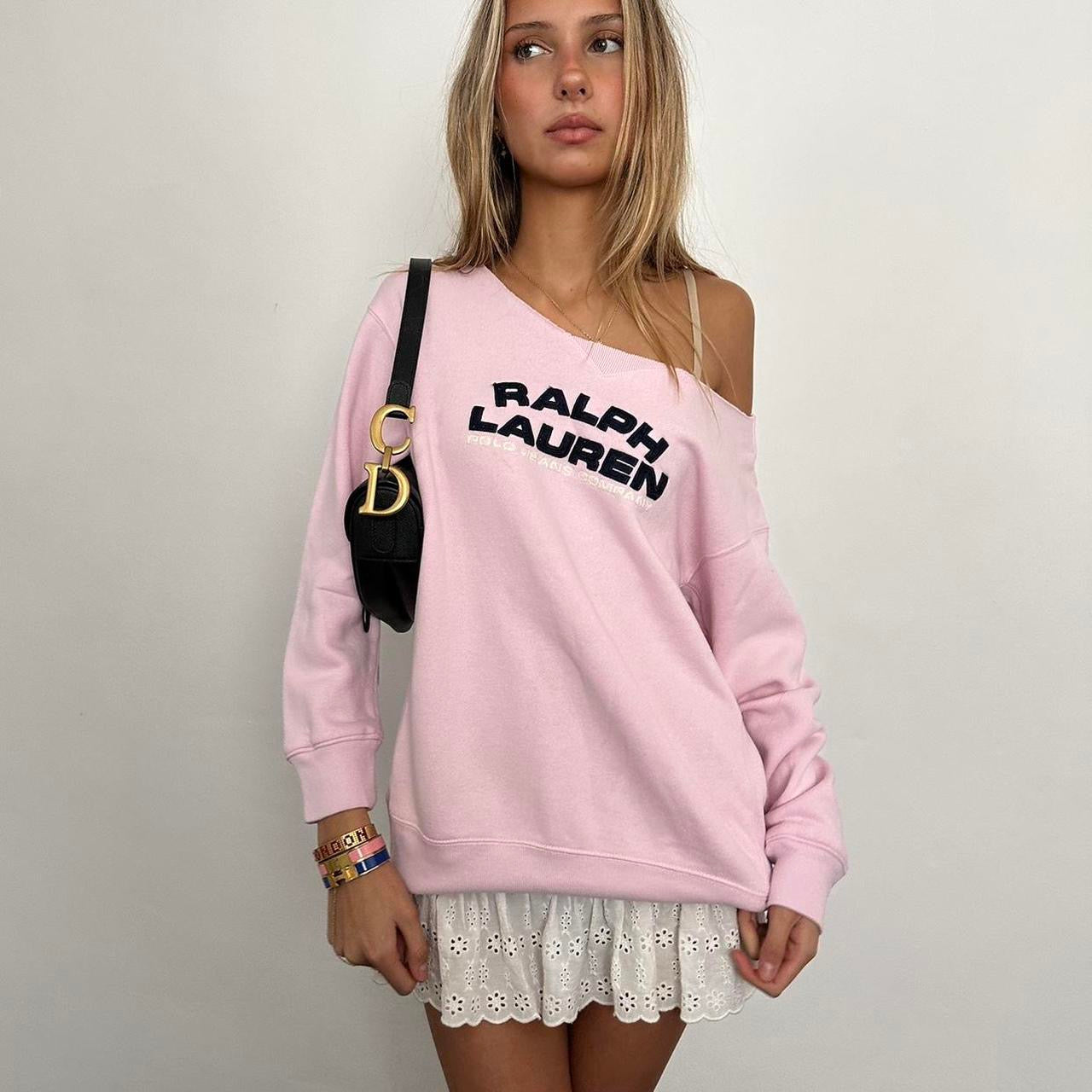 Vintage Ralph Lauren pink sweatshirt