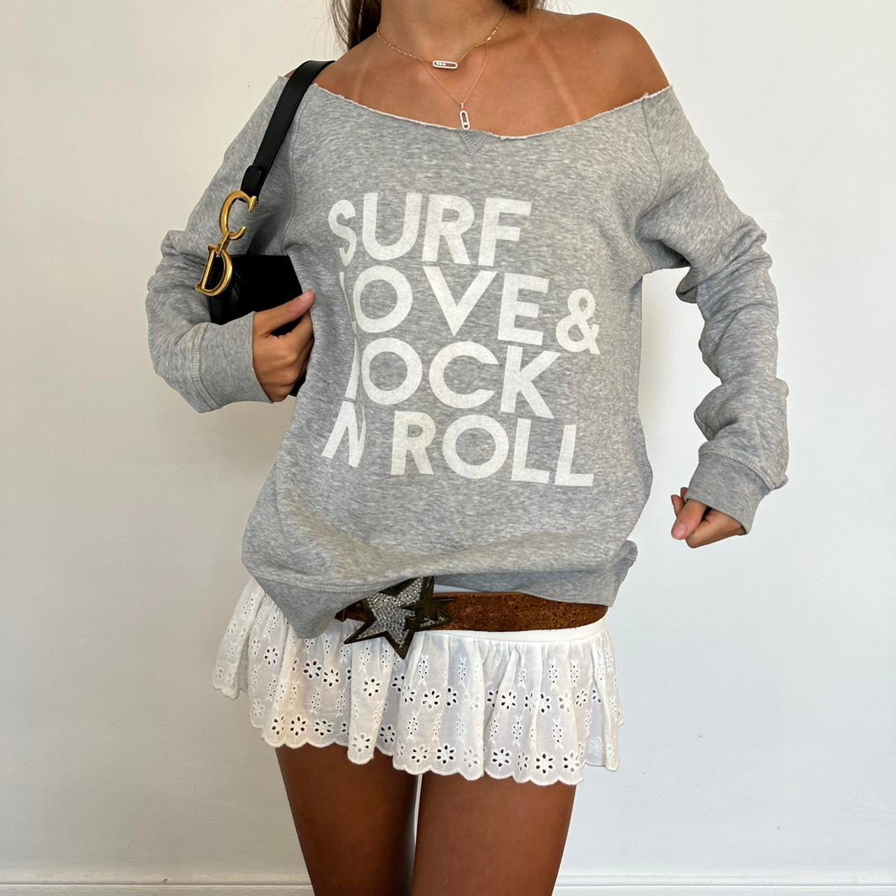 Surf, Love & Rock and Roll 🎸 sweatshirt