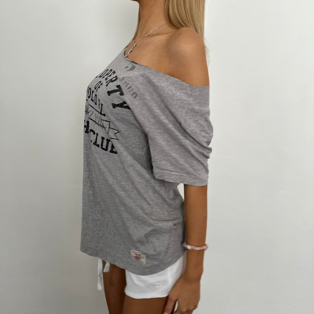 Vintage Ralph Lauren preppy off shoulder top