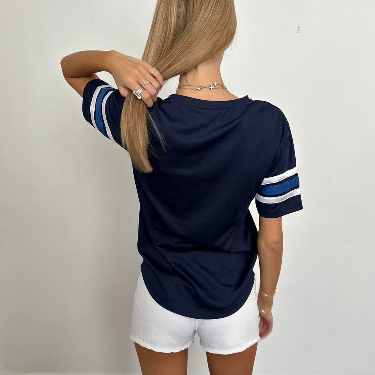 Vintage navy New York top 🩵