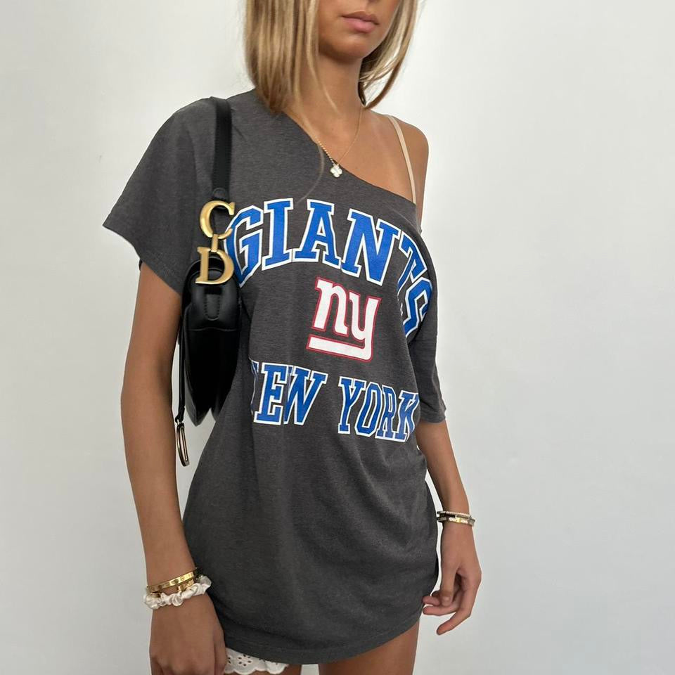 Vintage 90’s Giants New York off the shoulder tee