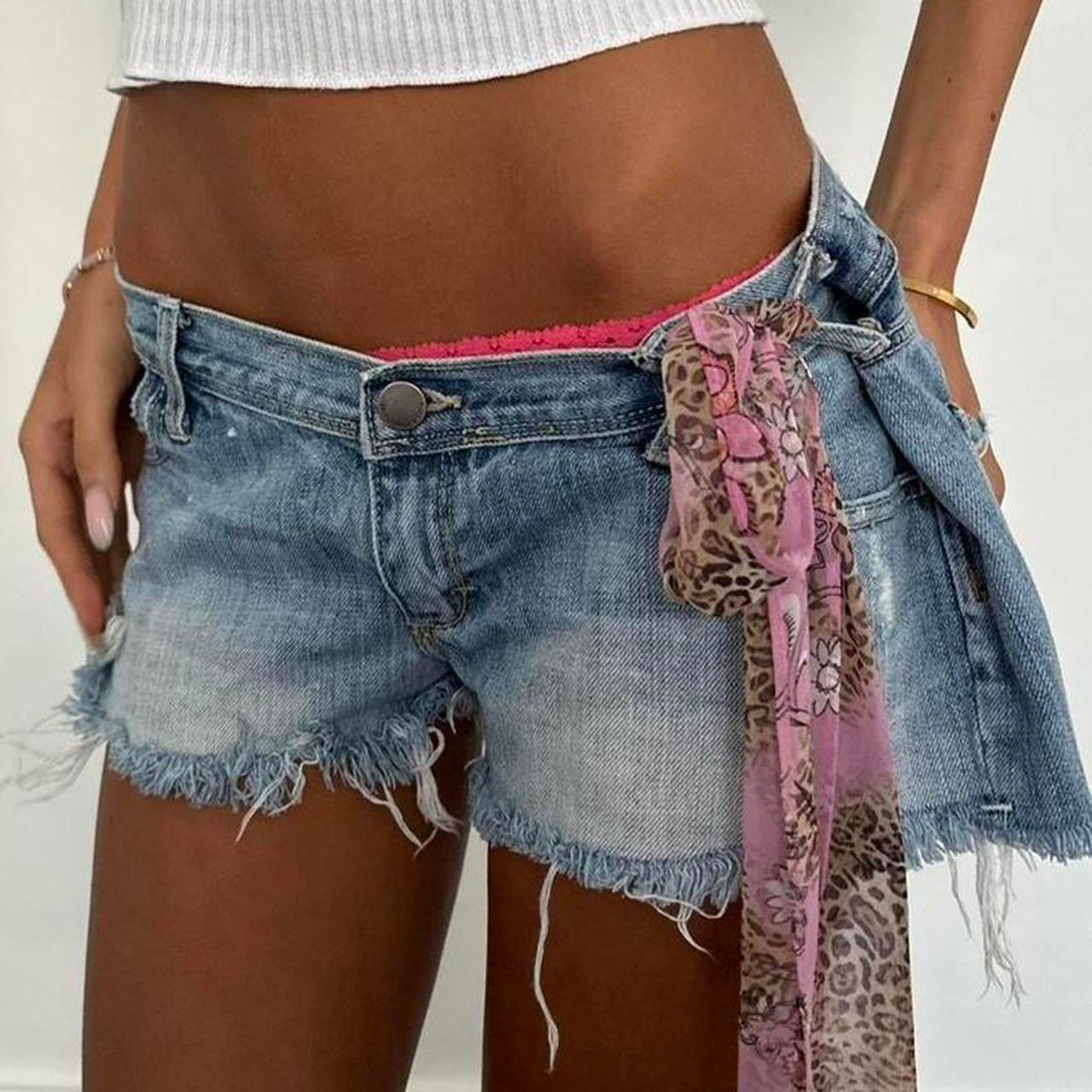 Pink leopard print silky scarf