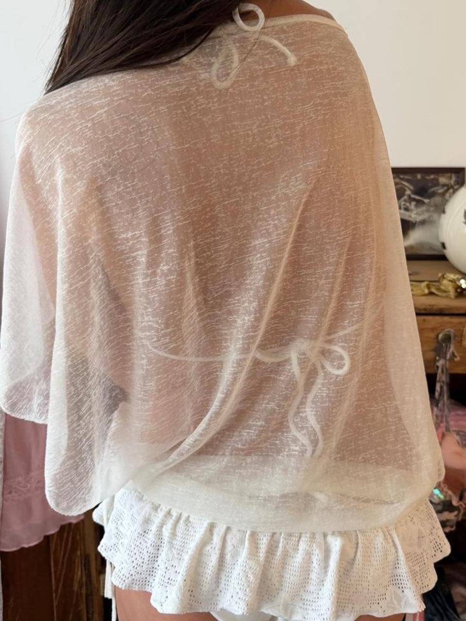 Vintage 00s British flag music top