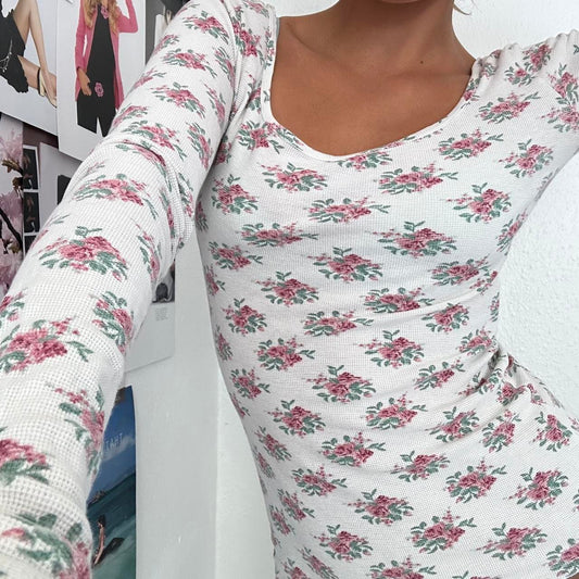 Vintage 2000s floral long sleeve