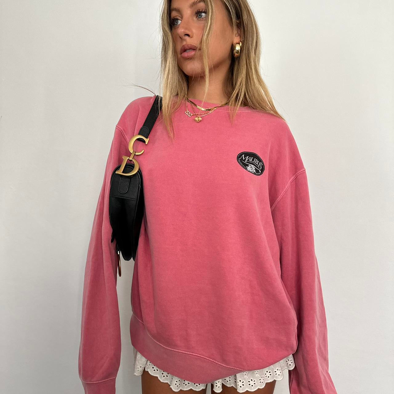 Vintage Malibu surf shop sweatshirt