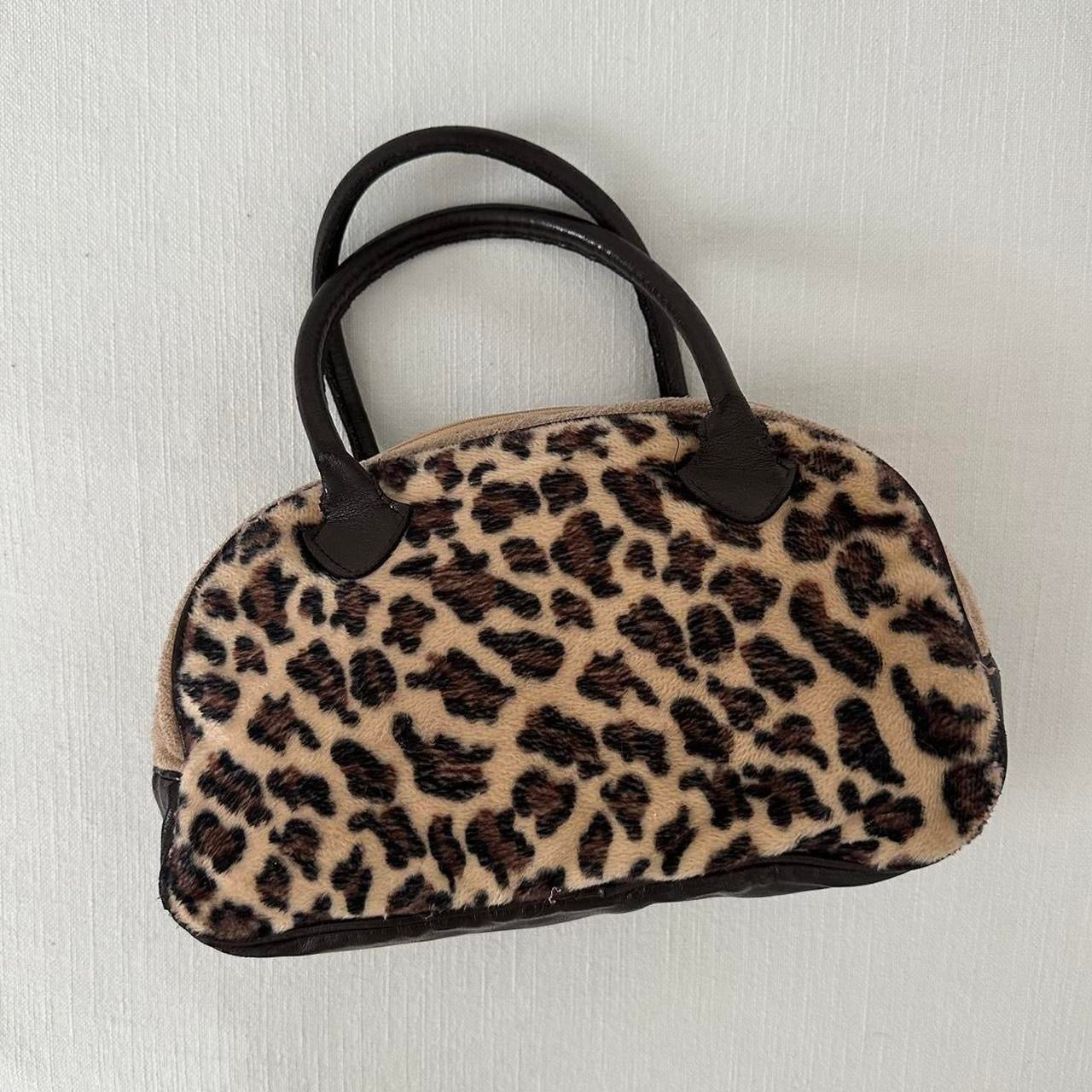 Vintage true 90’s leopard bag