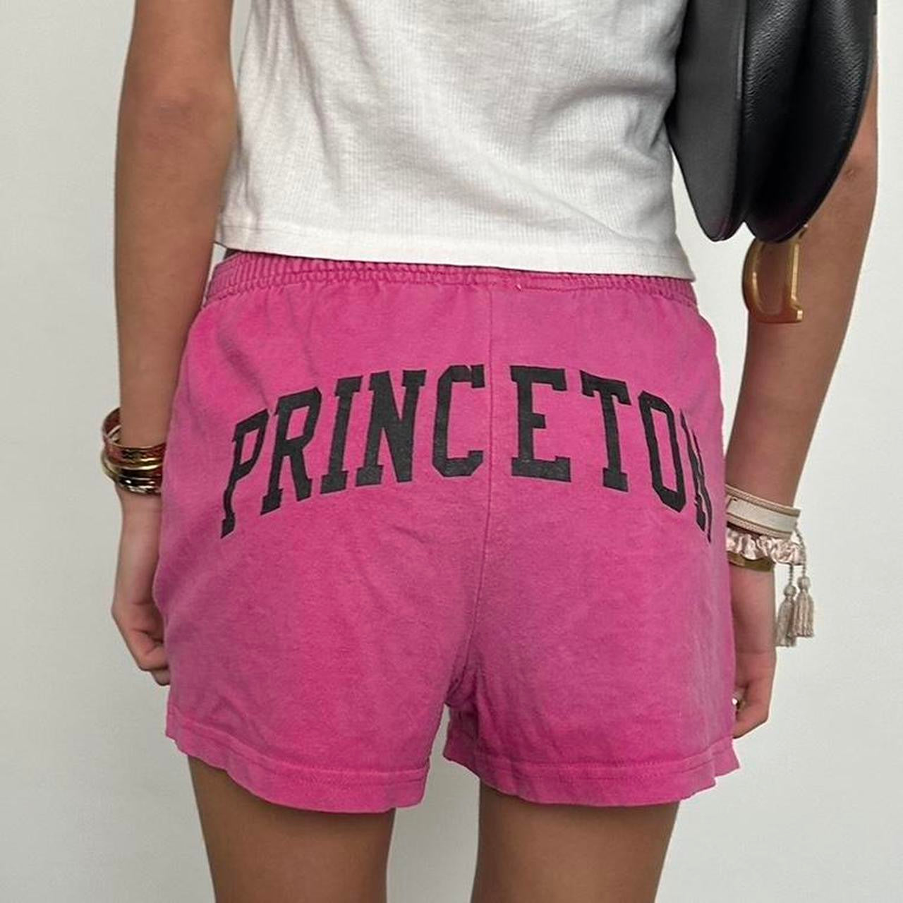 Vintage 90’s Princeton pink shorts