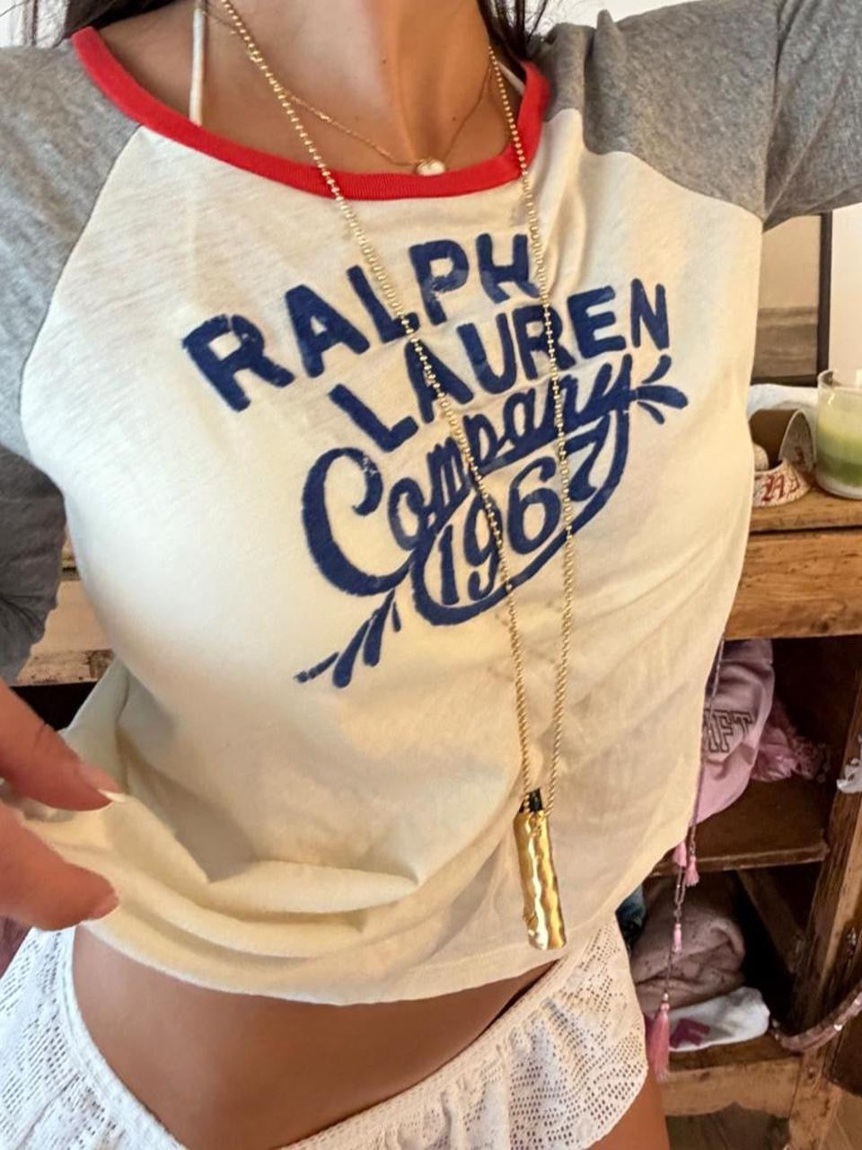 Vintage 90’s Ralph Lauren Union Jack long sleeve top