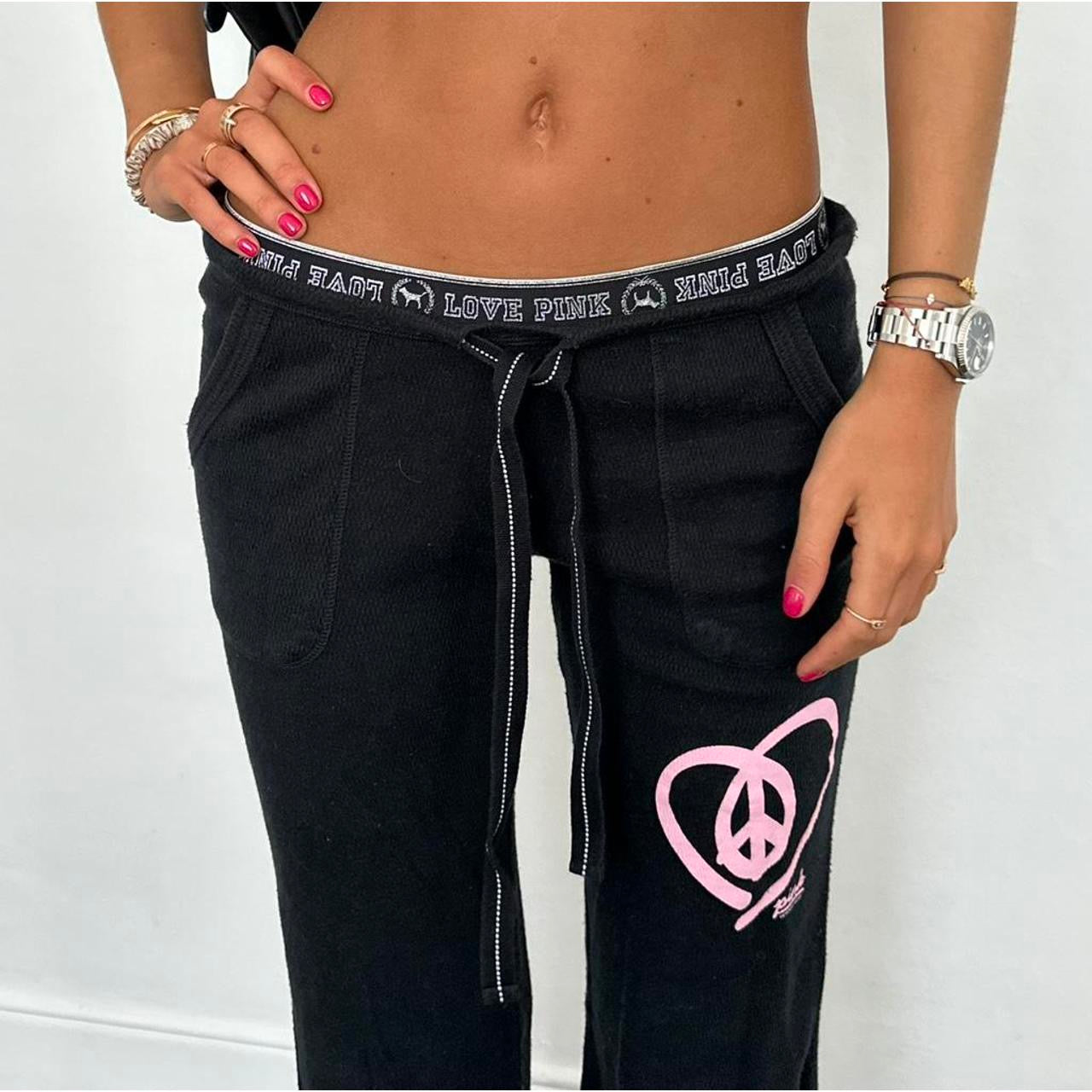 Vintage 2000’s Victorias Secret black sweatpants