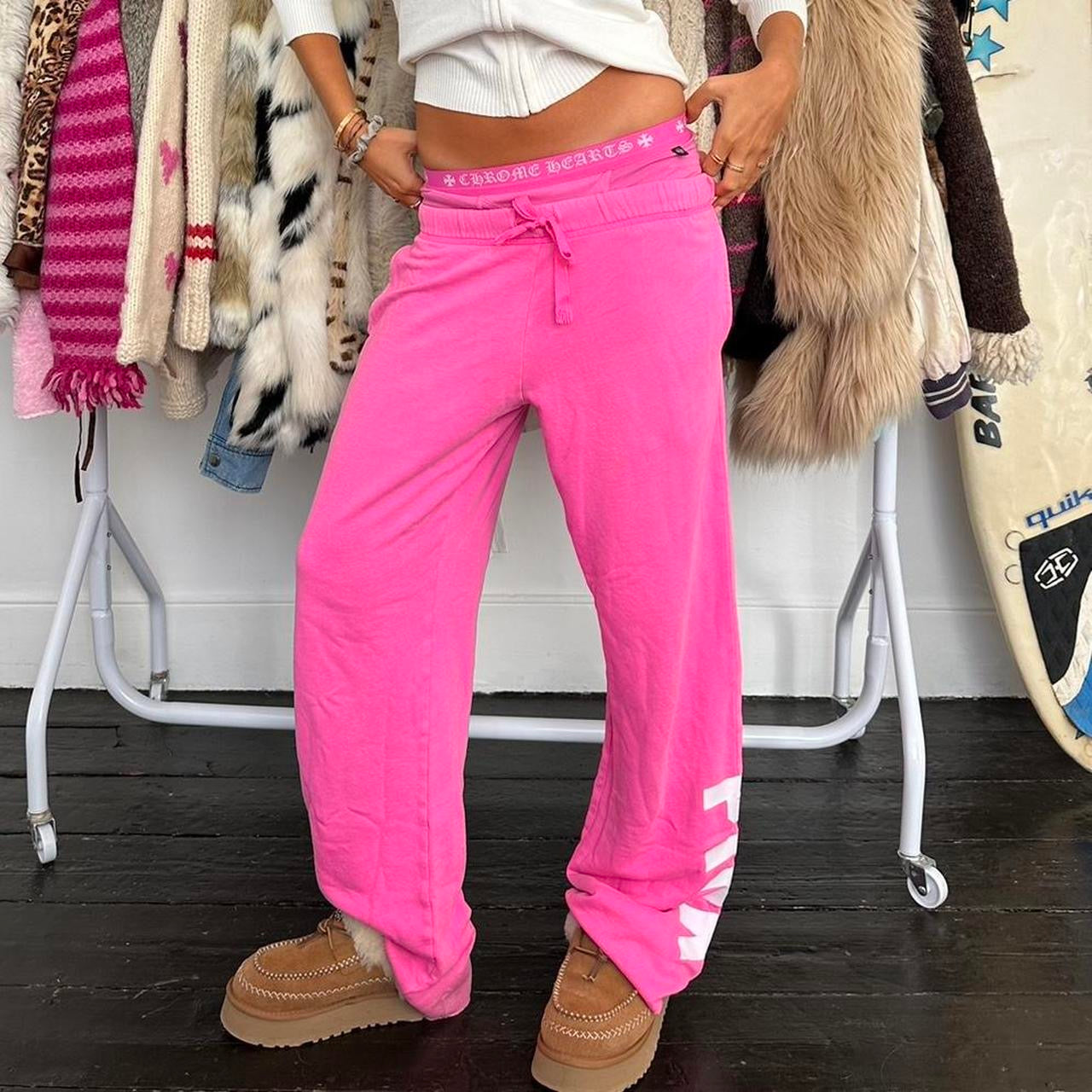 Vintage 2000’s Victorias Secret pink sweatpants