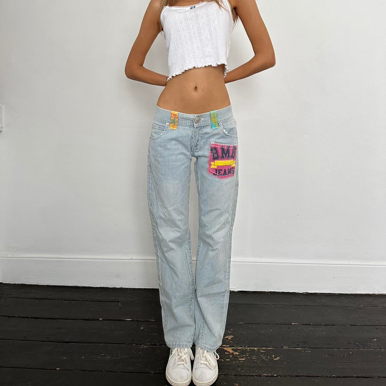 Vintage iconic rare 90s I love surf jeans