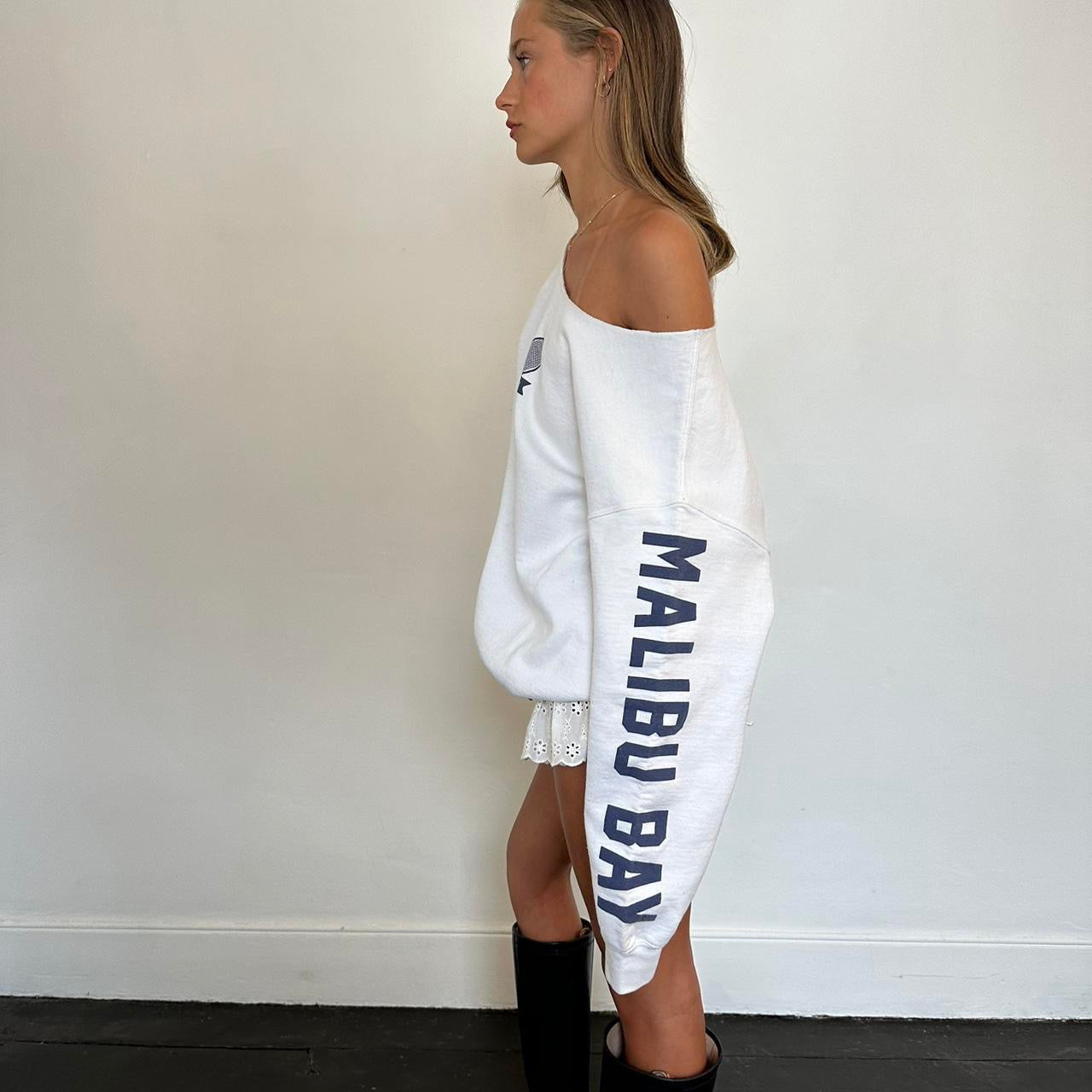 Vintage Malibu Bay Tennis Club sweatshirt