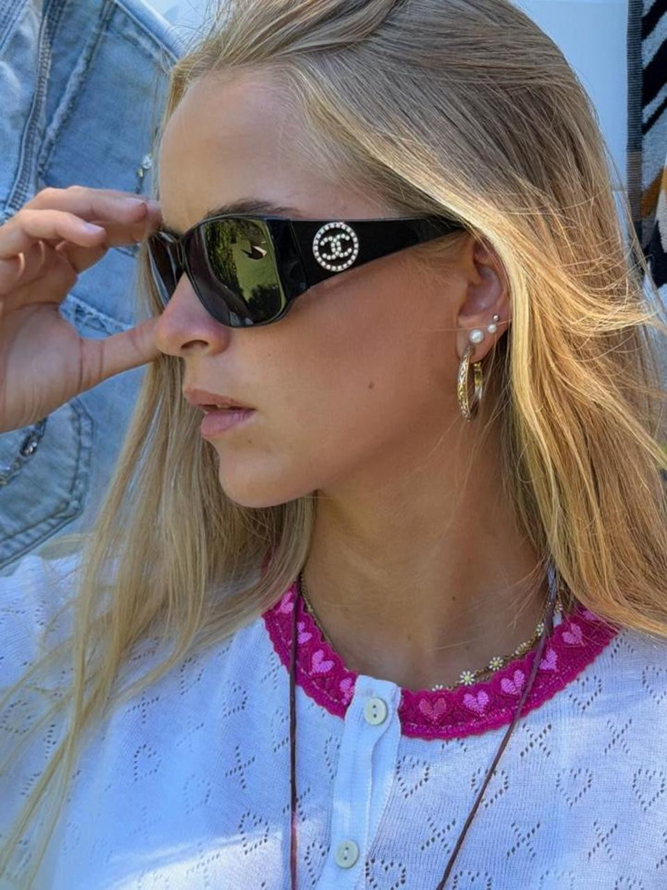Vintage 00’s genuine Chanel sunglasses