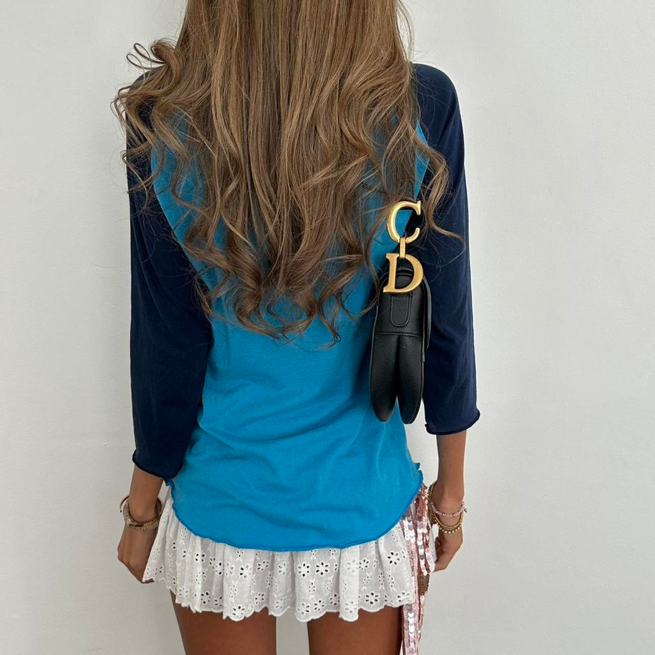 Vintage 00s Victoria’s Secret blue top