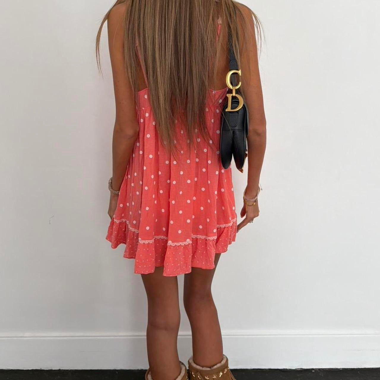 Vintage 2000’s Victoria’s Secret polka dot dress