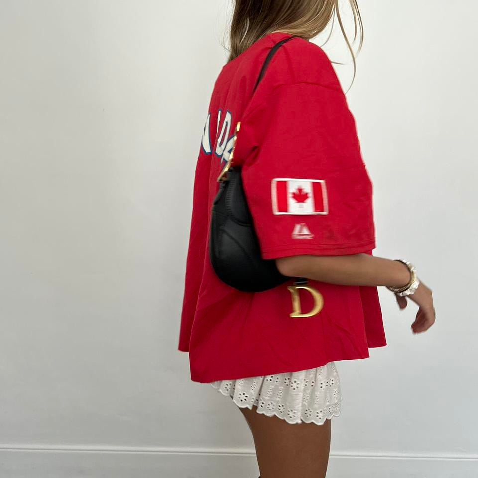 baseball jersey dress 90s 90s Jersey Outfit Women