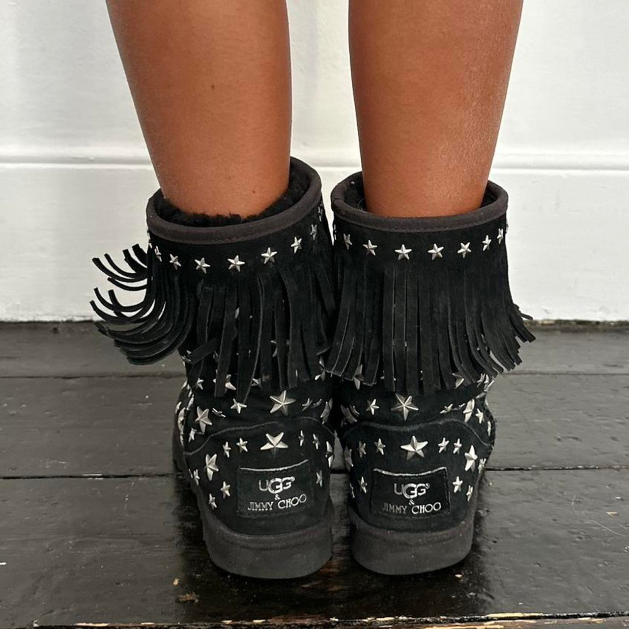 Vintage 2010 Jimmy Choo X Ugg boots