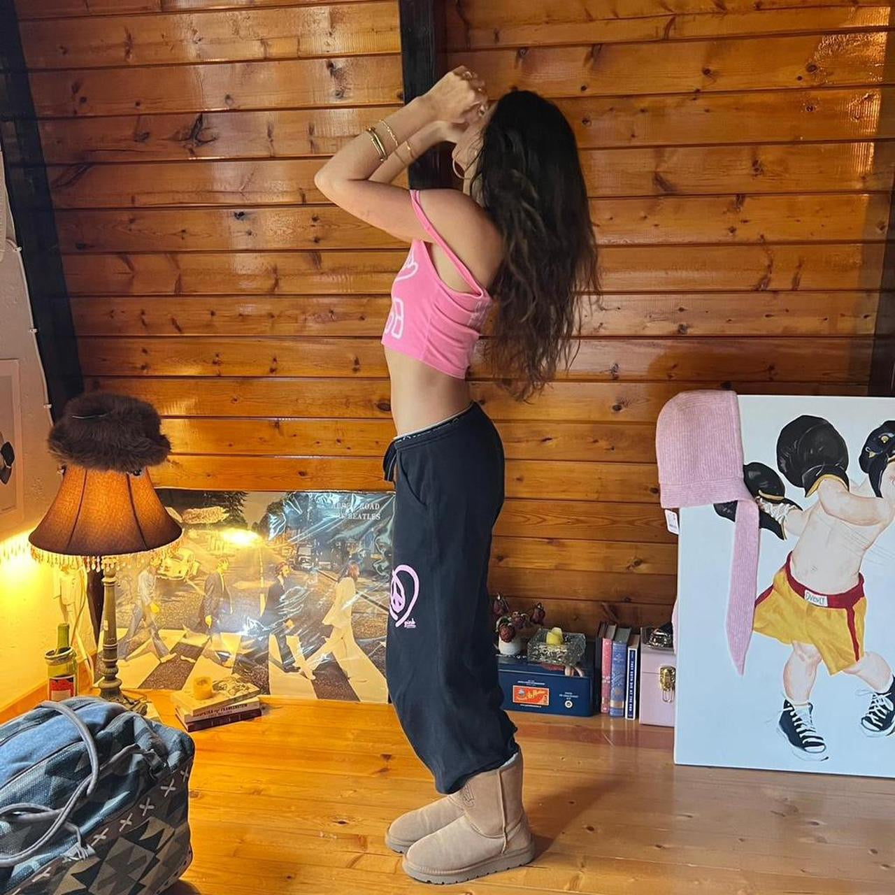 Vintage 2000’s Victorias Secret black sweatpants