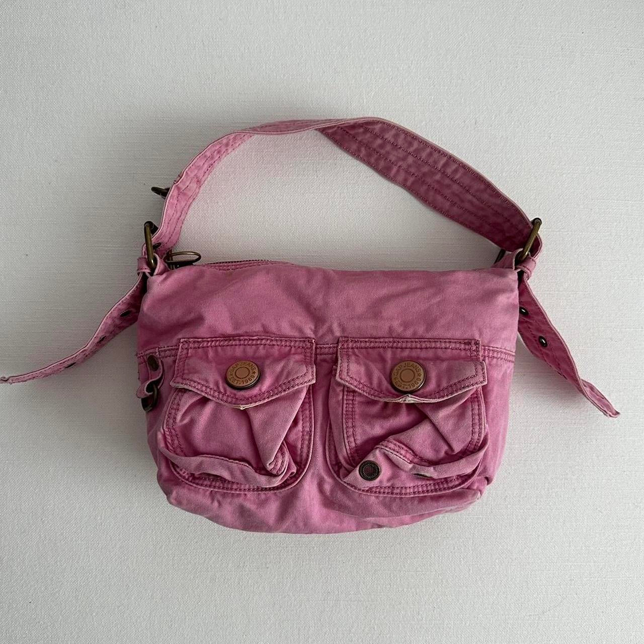 Vintage pink cargo bag 🍥