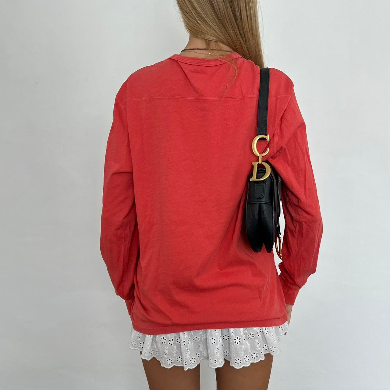 Vintage 2000’s Polo Ralph Lauren red long sleeve top