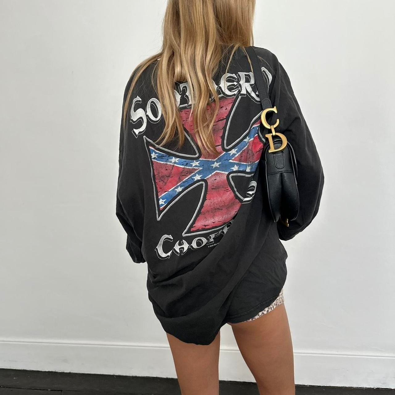 Vintage long sleeve skater oversized top