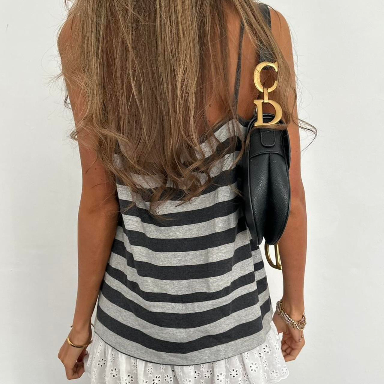 Vintage 2000s striped cami top