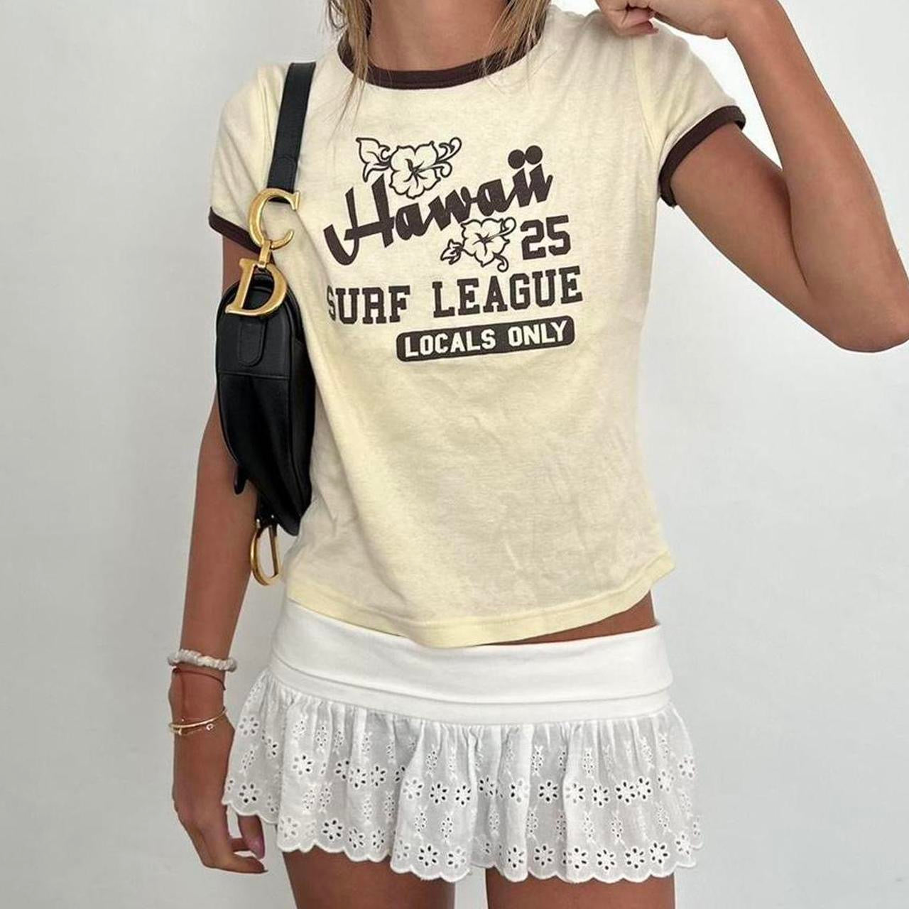 Vintage 90’s Hawaii Surf baby tee