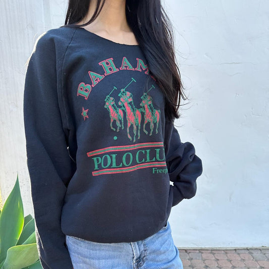 Vintage Bahamas Polo Club sweatshirt