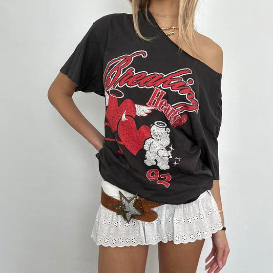 Vintage Breaking Hearts top