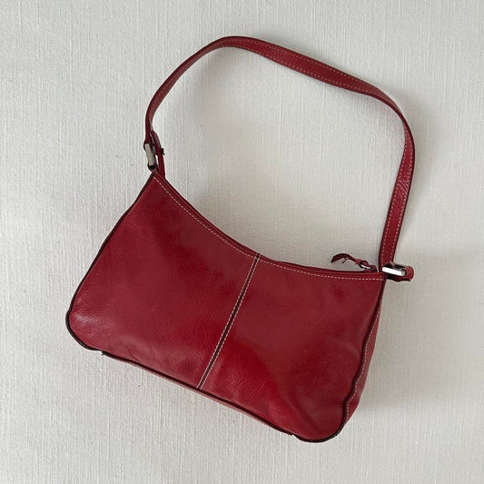 Vintage 90’s red shoulder bag