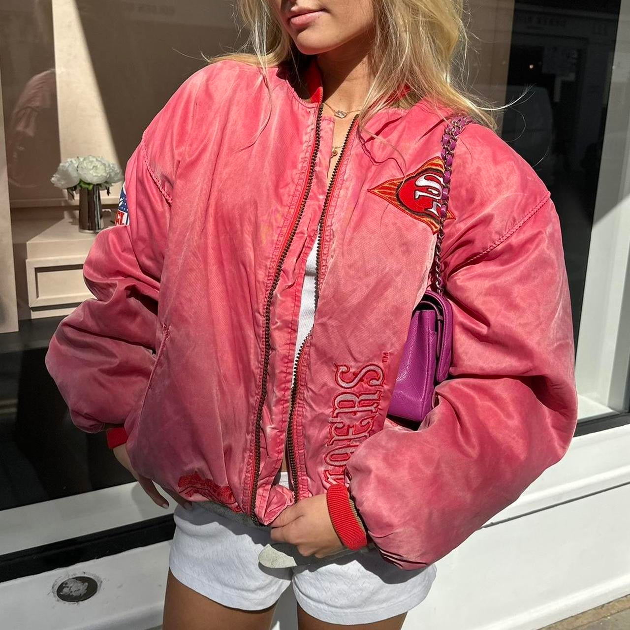 Vintage 90’s San Francisco NFL bomber jacket jacket
