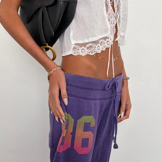 Vintage 2000’s Victoria’s Secret purple sweatpants