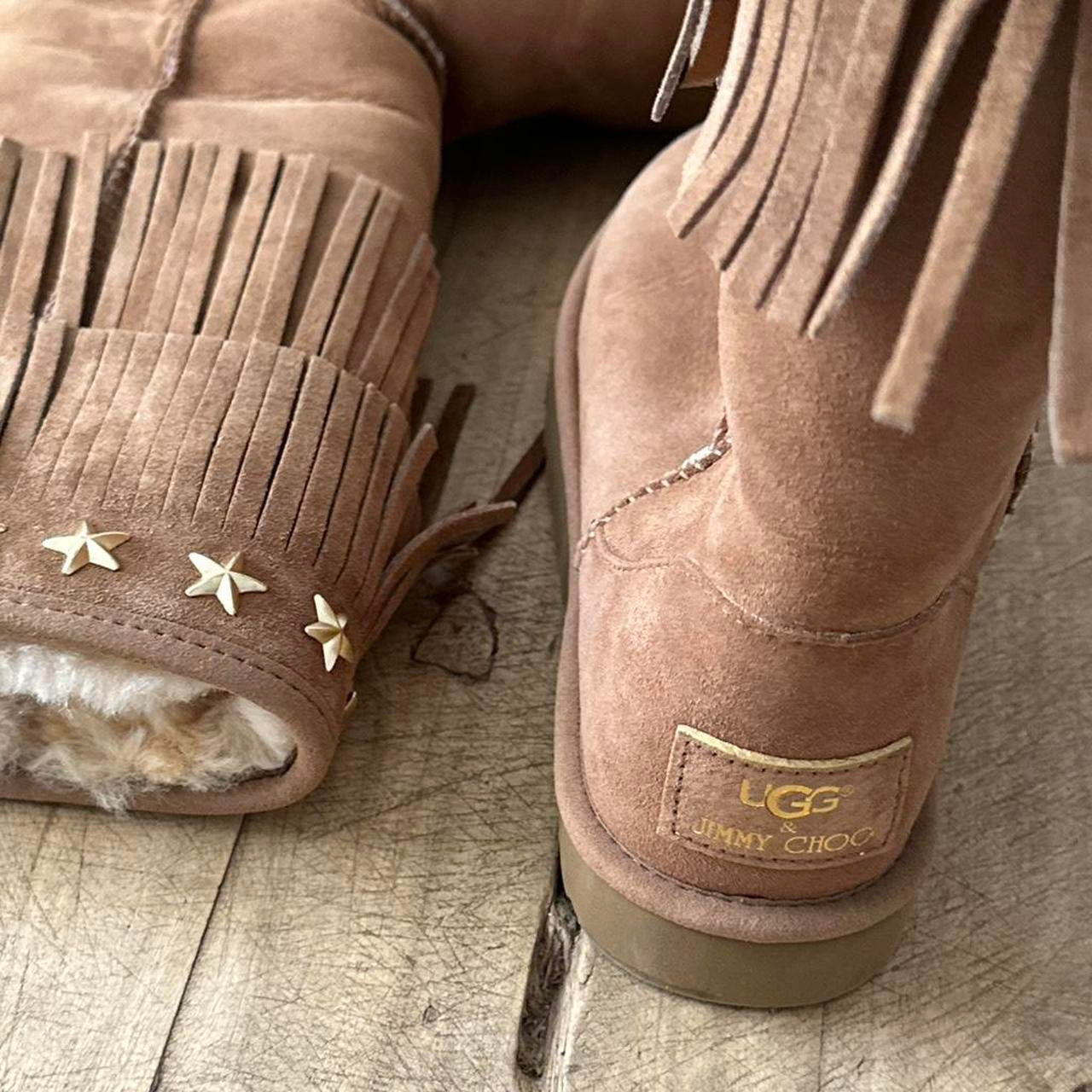 Vintage 2010 Jimmy Choo X Ugg boots