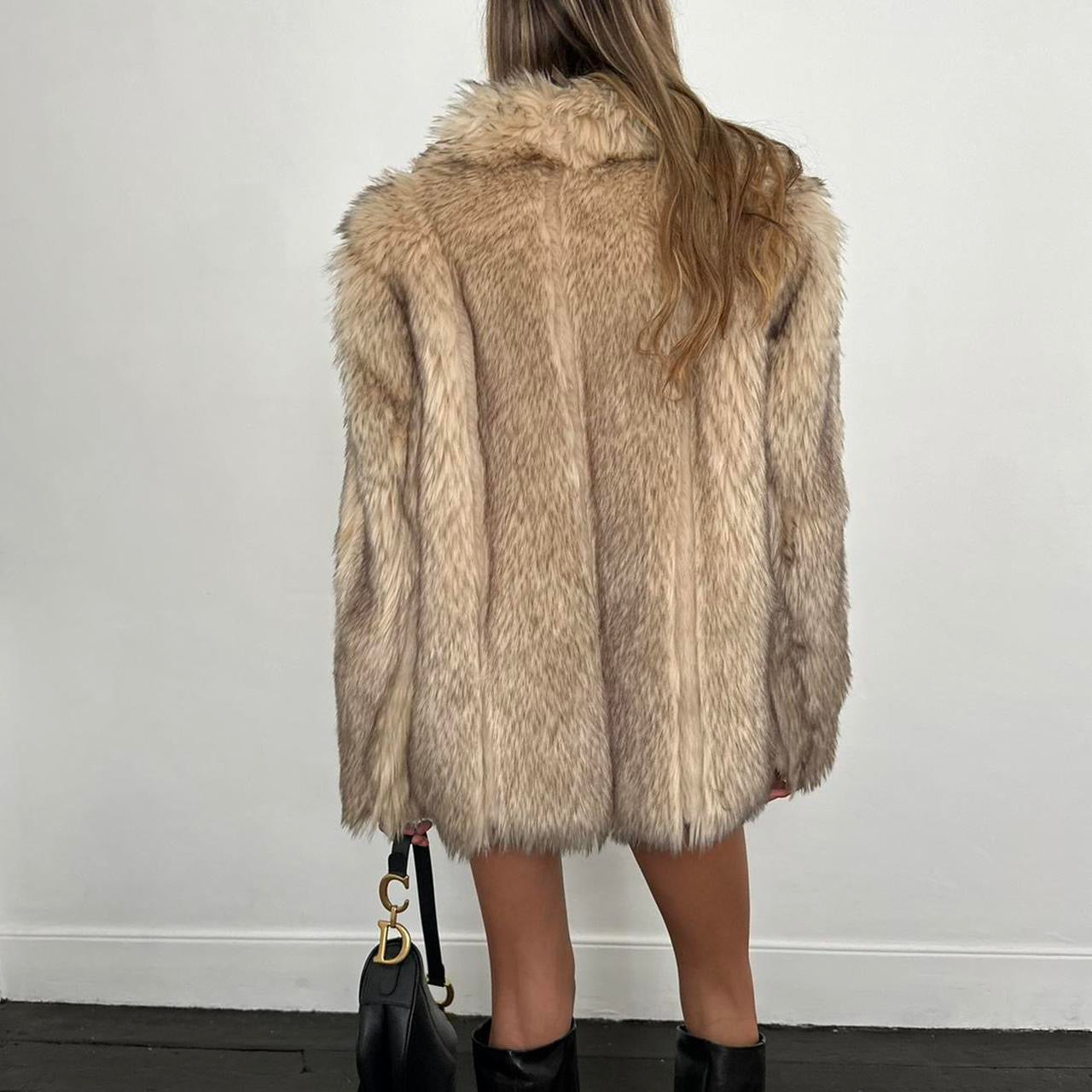 Vintage 2000’s faux fur jacket