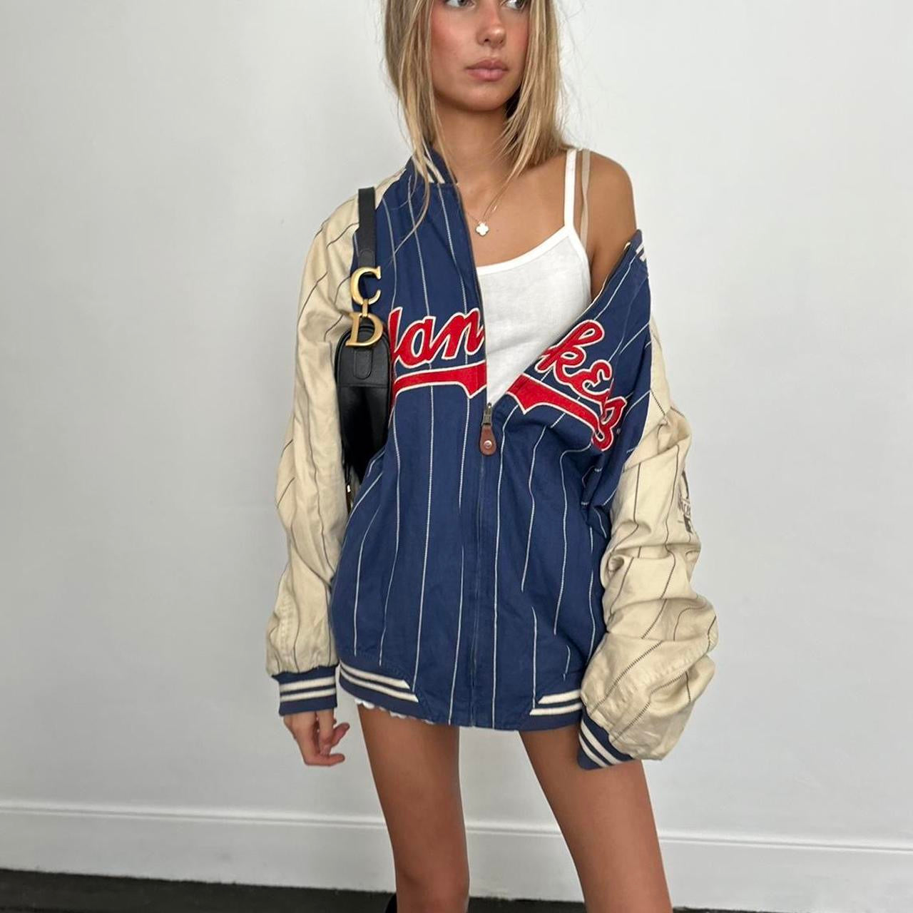 Vintage 90’s Yankees canvas jacket