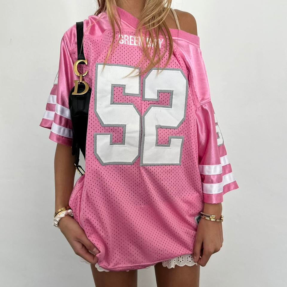 Vintage 90’s rare pink oversized jersey