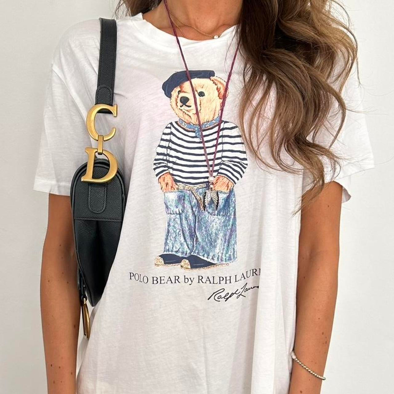 Vintage Ralph Lauren 90’s French bear top